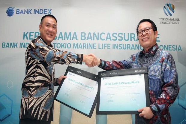 Tokio Marine Life dan Bank Index Kerja Sama Kembangkan Bancassurance