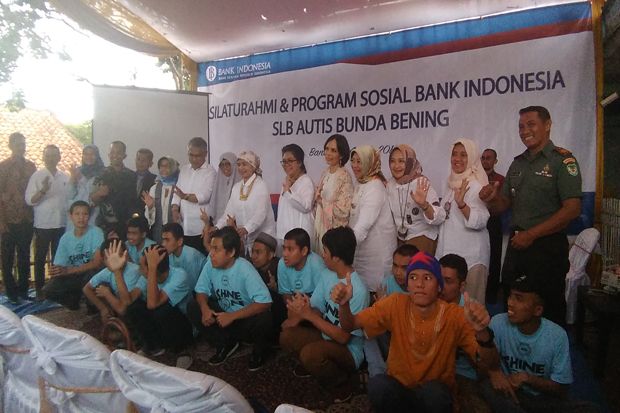 Pendidikan Autisme Minim, Bank Indonesia Bantu SLB di Bandung