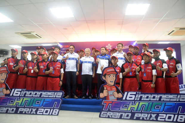 26 Teknisi Terbaik Yamaha Indonesia Adu Skill di Final ITGP  2018