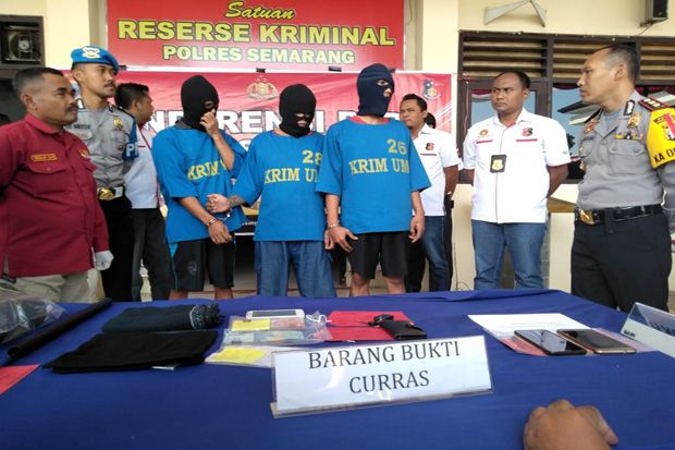 Dua Perampas Uang Rp40 Juta di Bandungan Semarang Ditembak