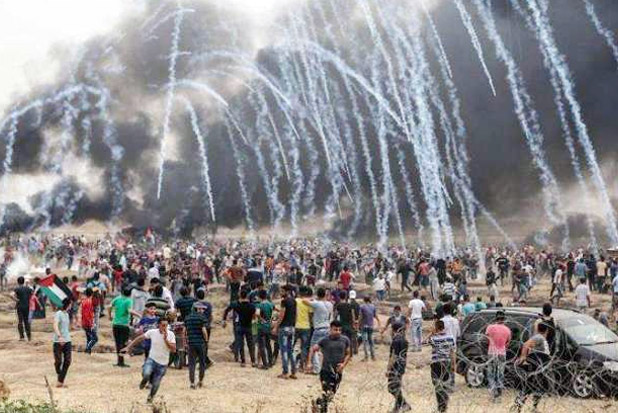 Israel Jadikan Protes Gaza Tempat Uji Coba Senjata Baru