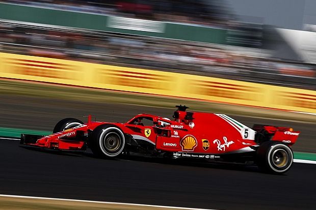 Vettel Kalahkan Hamilton di Latihan Kedua GP Inggris