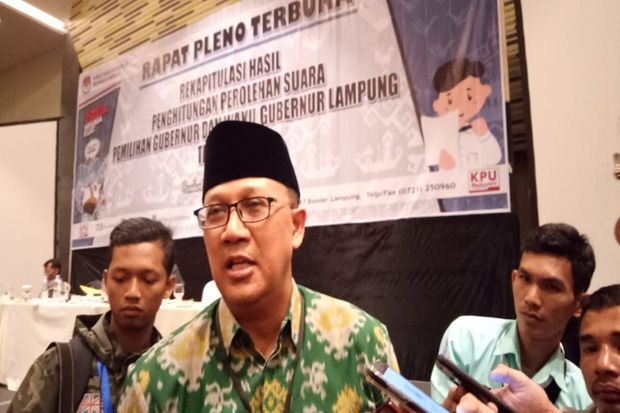 Pleno Rekapitulasi Suara, Arinal-Nunik Pemenang Pilgub Lampung