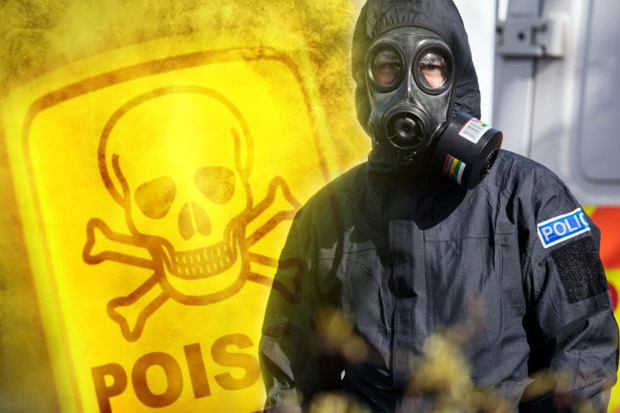 Diduga Terpapar Gas Saraf, Polisi Inggris Dilarikan ke RS