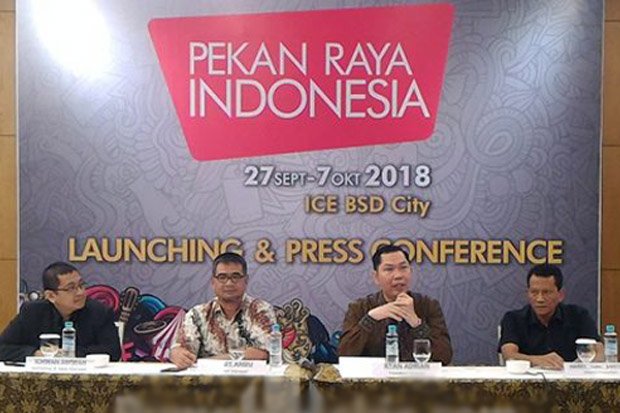 Tahun Ketiga Pekan Raya Indonesia Target 1 Juta Pengunjung