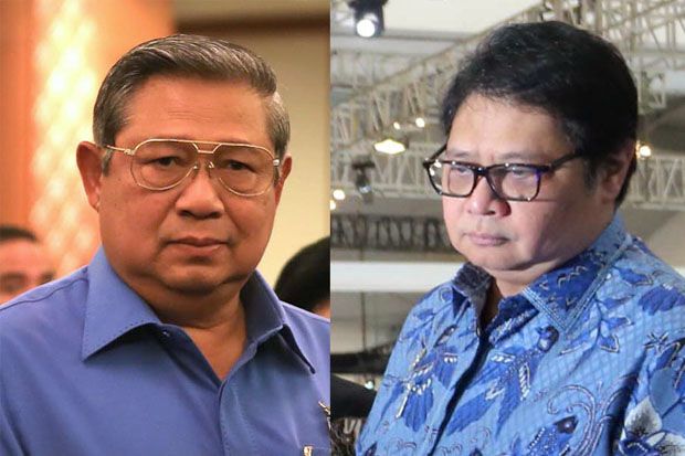 Bahas Pilpres, SBY dan Airlangga Saling Tukar Informasi