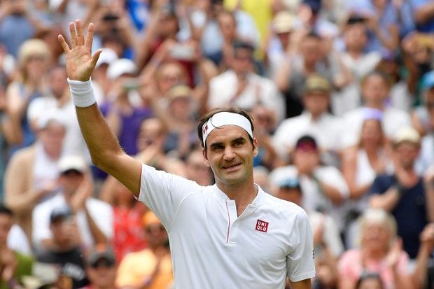 Lolos ke Perempat Final, Federer Enggan Pikirkan Soal Rekor