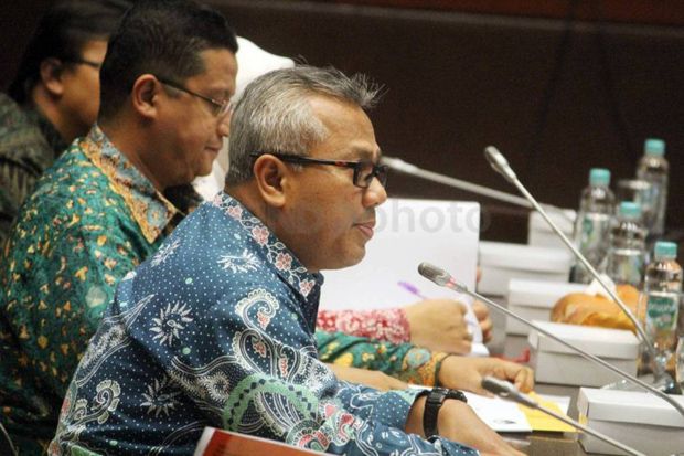 KPU Laporkan Progres Persiapan Pemilu 2019 ke Presiden