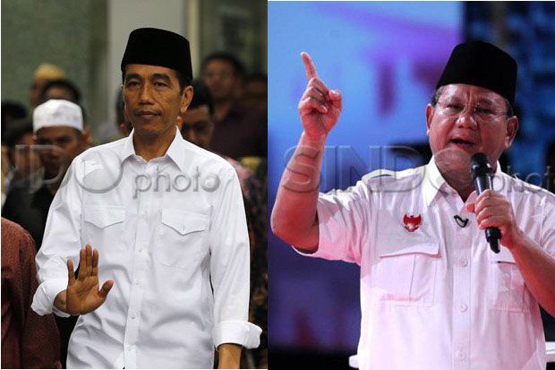 Survei KedaiKOPI: Jokowi dan Prabowo Masih Kurang Religius