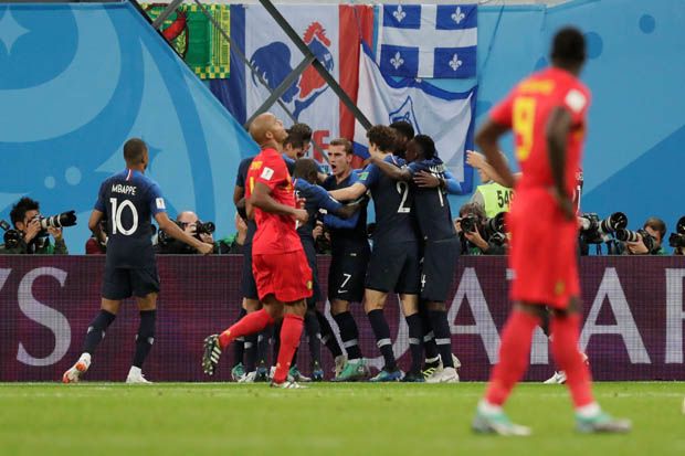 Prancis Kubur Mimpi Belgia Juara Piala Dunia 2018