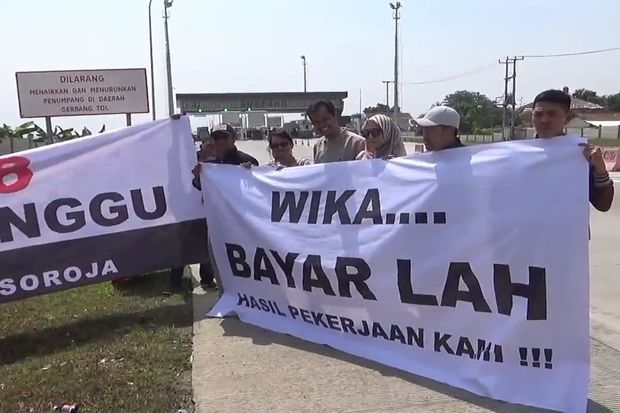 PT Wika Belum Bayar Rp19 Miliar ke Sub kontraktor, Tol Soroja Terancam Ditutup
