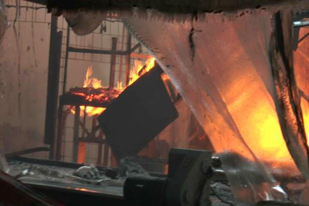 Pabrik Tekstil Terbesar di Pekalongan Terbakar