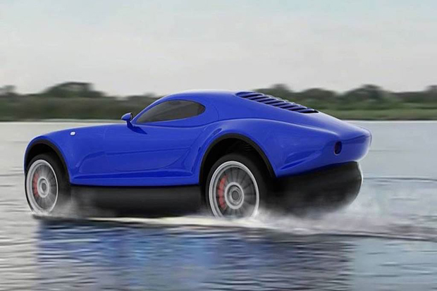 Yagalet Perkenalkan Mobil Sport yang Bisa Jalan di Atas Air