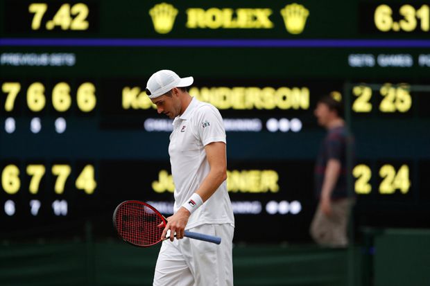 John Isner Catat Rekor (Lagi) Pertandingan Terlama di Wimbledon