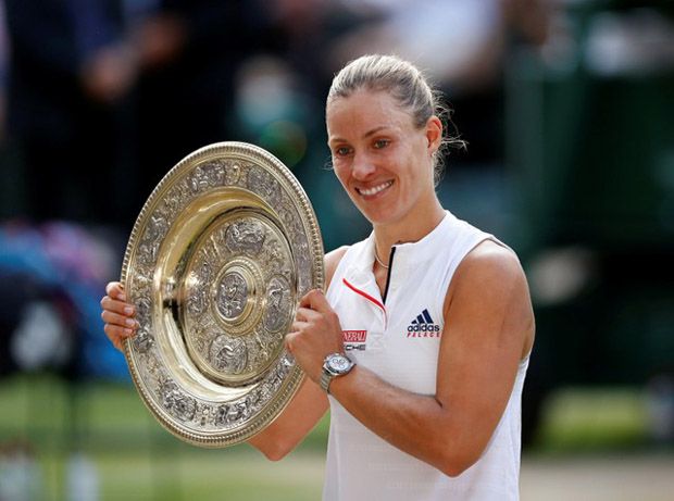 Angelique Kerber Raih Gelar Perdana di Wimbledon