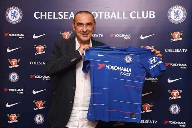 Chelsea Resmi Perkenalkan Maurizio Sarri sebagai Pelatih Baru