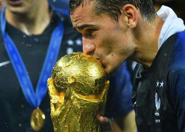 Juara Piala Dunia 2018, Griezmann Mau Buru-buru Pulang ke Prancis