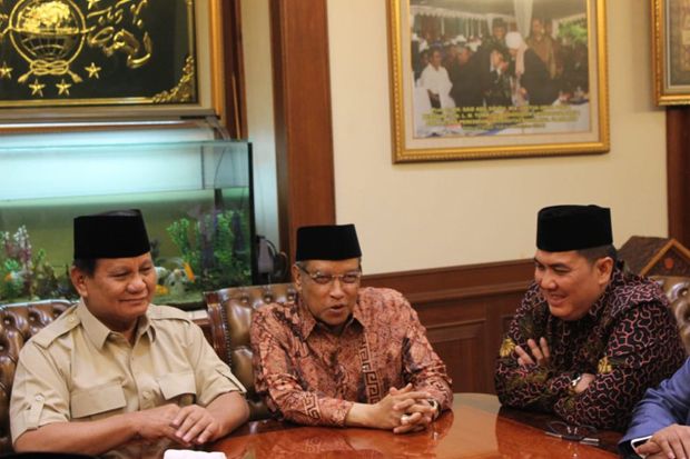 Pantun Prabowo Usai Bertemu Ketua Umum PBNU Said Aqil Siroj