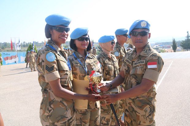 Prajurit TNI Harumkan Nama Indonesia di Lebanon