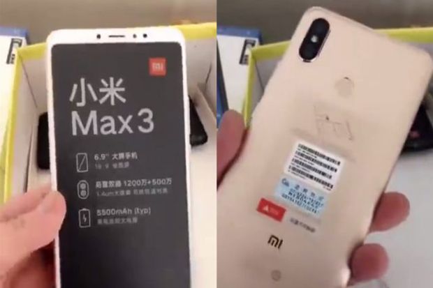 Presiden Xiaomi Bocorkan Spesifikasi Lengkap Xiaomi Mi Max 3