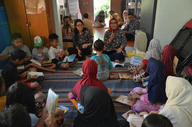 Kampung Literasi Upaya Meminimalisir Dampak Gadget terhadap Anak
