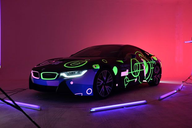 BMW Pamer i8 Berbalut Seni Modern di We The Fest 2018