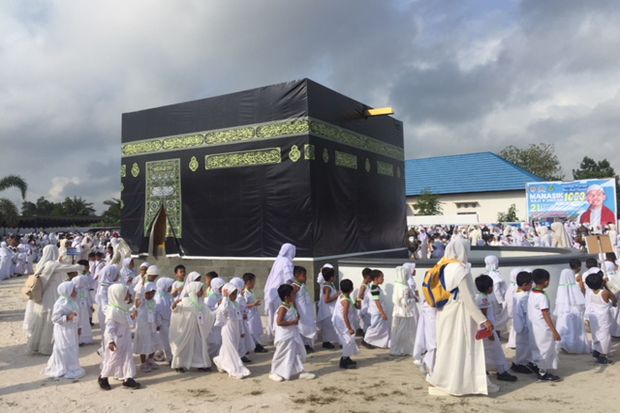 Tanamkan Sikap Religius, 1.327 Anak Ikuti Manasik Haji dan Umrah