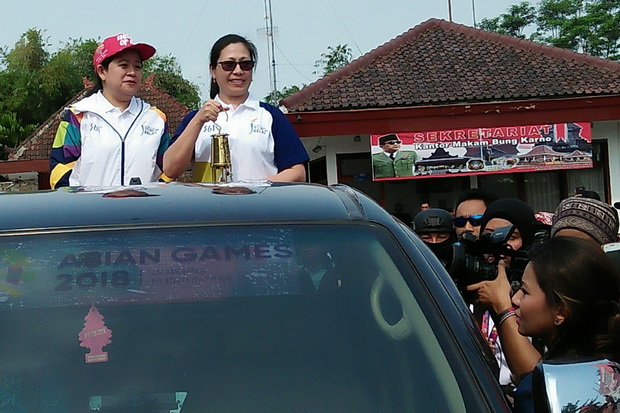 Obor Asian Games 2018 Menyala di Makam Bung Karno