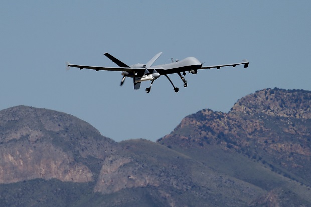 Rusia Tembak Jatuh Drone di atas Pangkalan Militer di Suriah