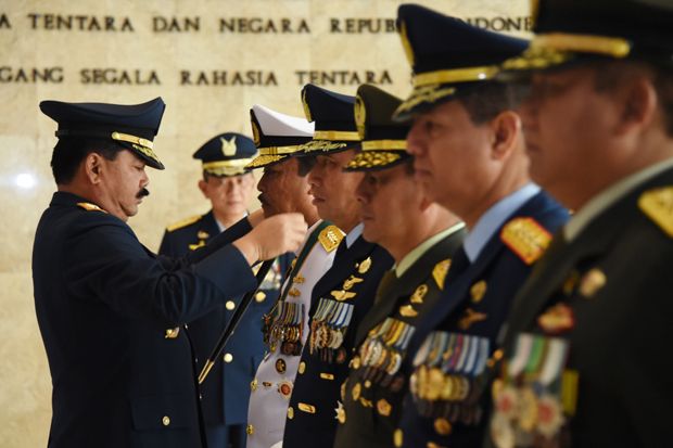 Lima Pati TNI Dapat Anugerah Bintang Dharma