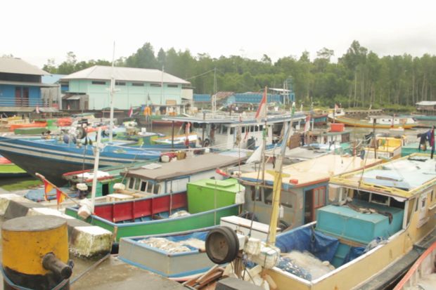 Tak Memiliki Izin, 15 Kapal Nelayan Nusantara Dilarang Melaut di Timika