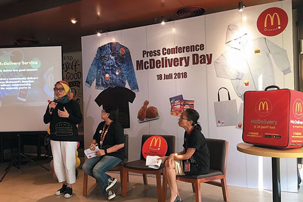 McDelivery Day Pertama di Indonesia