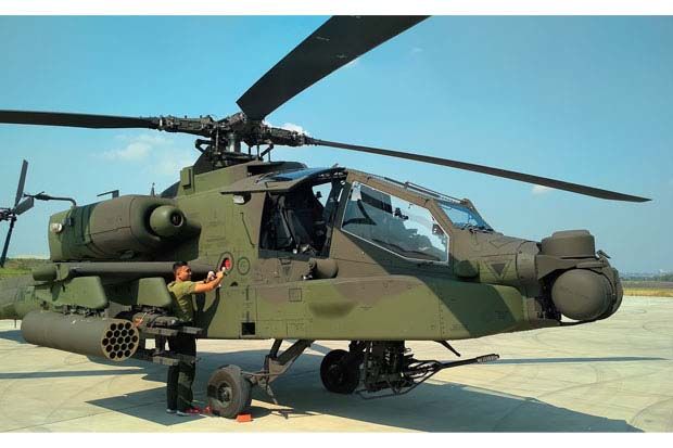 Helikopter Apache AH 64E Perkuat Alutsista Indonesia