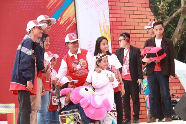 Ribuan Anak Bergembira Rayakan Puncak Hari Anak Nasional di Pasuruan