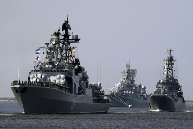 Tiga Kapal Perang Canggih dan 49 Rudal Jelajah Kalibr Perkuat AL Rusia