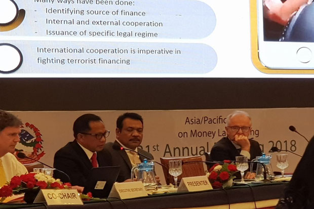 Kapolri Jadi Presenter Pertemuan Asia Pasific on Money Laundering di Nepal