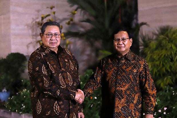 Prabowo-Susilo Bambang Yudhoyono Belum Deal