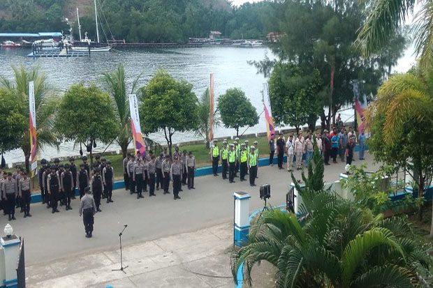 1.000 Pasukan Gabungan TNI-Polri Kawal Kirab Api Obor Asian Games 2018 di Papua