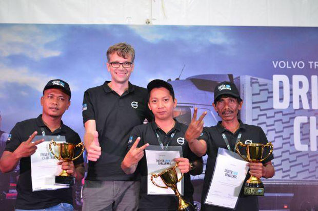 Inilah Sopir Truk Terbaik di Volvo Trucks Indonesia Driver Challenge 2018