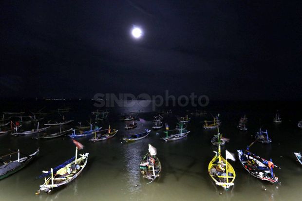 Gerhana Bulan Total, Perairan Indramayu dan Cirebon Relatif Aman