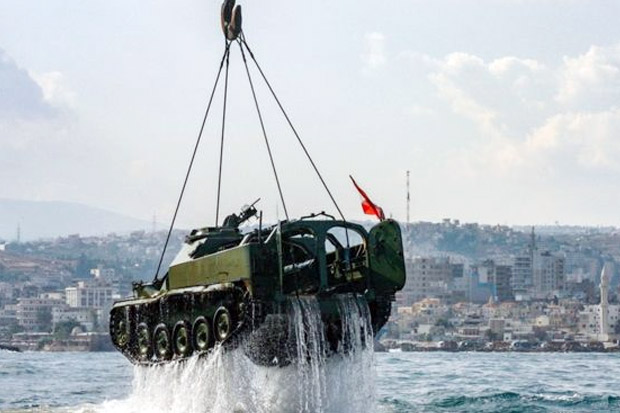 Buat Karang Baru, Lebanon Tenggelamkan 10 Tank di Mediterania