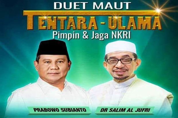 Didukung Jadi Cawapres, UAS Malah Jagokan Duet Prabowo-Salim Segaf