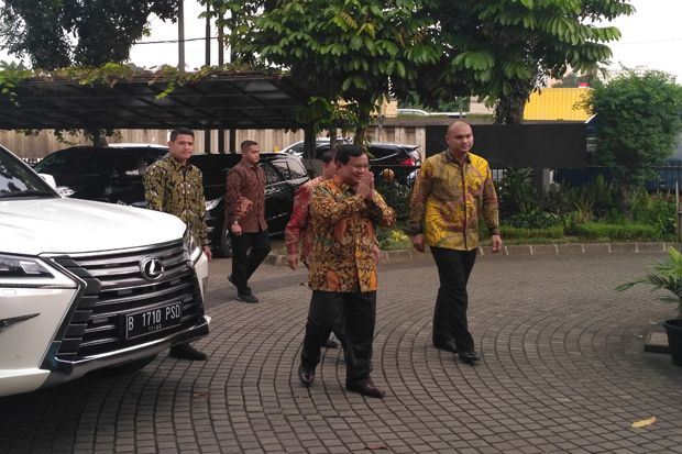 Prabowo Gelar Pertemuan dengan Presiden PKS