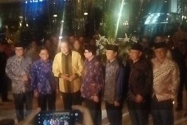 SBY Sambangi PKS, Sejumlah Elite Kedua Partai Berkumpul