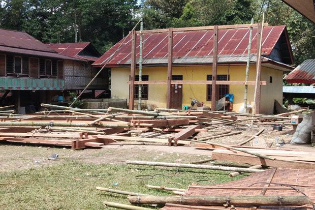 Warga Toraja Tewas Tertimpa Tiang saat Dirikan Rumah Panggung