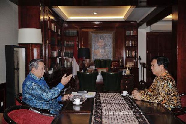 SBY Sepakat Prabowo sebagai Calon Presiden