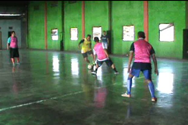 Futsal, Tim Wartawan Bekuk Tim Polres Sragen dengan Skor 8-6