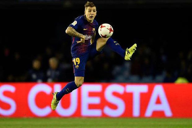 Barcelona Kirim Lucas Digne ke Liga Primer Inggris