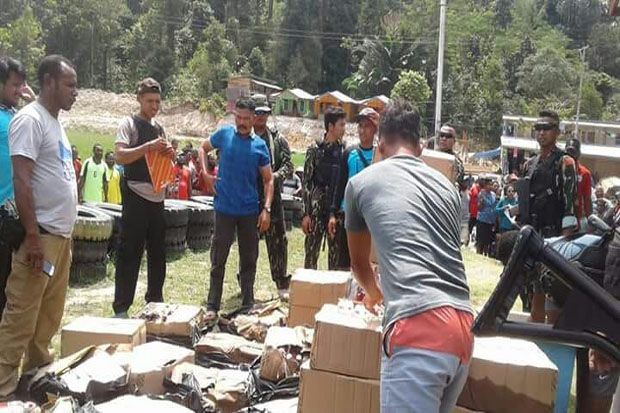 Penyelundupan 2.593 Botol Miras Lewat Jalur Trans Papua Digagalkan