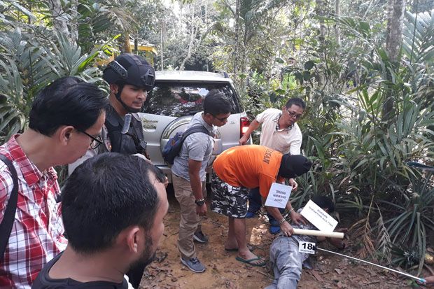 Rekonstruksi Pembunuhan Janda: Tersangka Nasrun Peragakan 71 Adegan